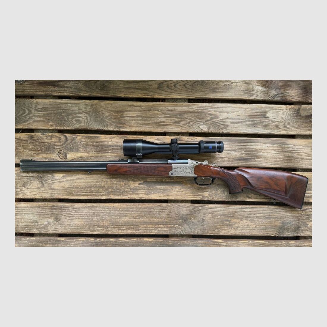 Blaser 750/88 8x75 RS and 5.6x50R with Zeiss Victory HT 3 - 12 x56 8x75RS;5.6x50R Mag