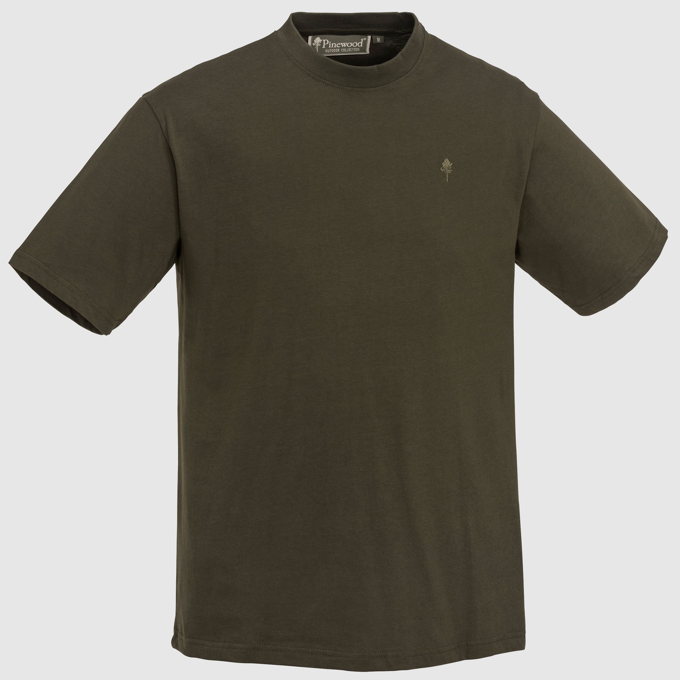 Pinewood Herren T-Shirt 3Stück Gr. XL green/brown/khaki, Bild 2 von 3