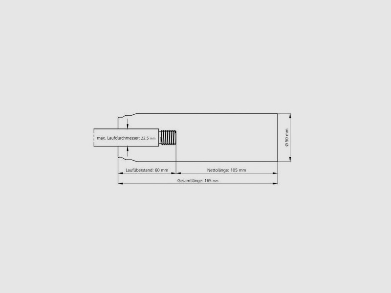 Recknagel ERA STI 3D Schalldämpfer