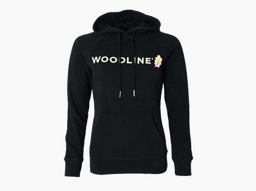 Woodline Hoodie Czarny Damski S