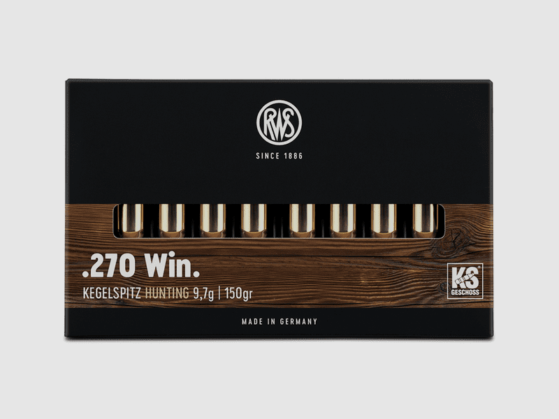 RWS .270 Win. KS 150gr. - 20 pz