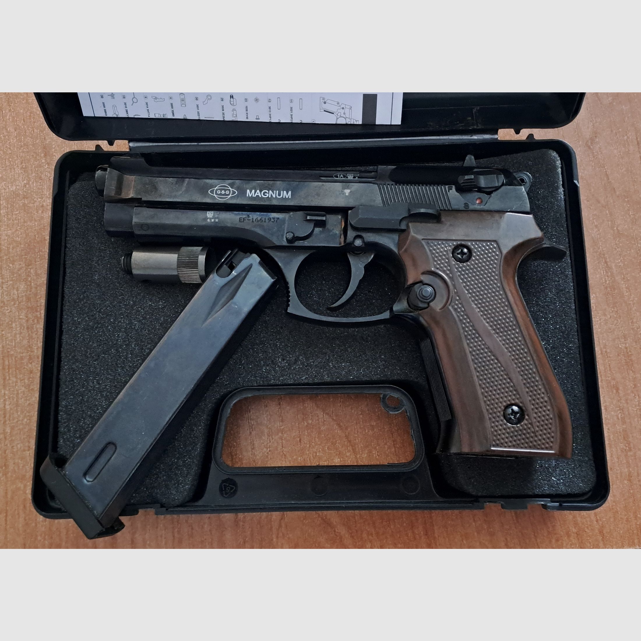 Ekol Firat Magnum PTB 973 en calibre 9mm Bang avec accessoires !