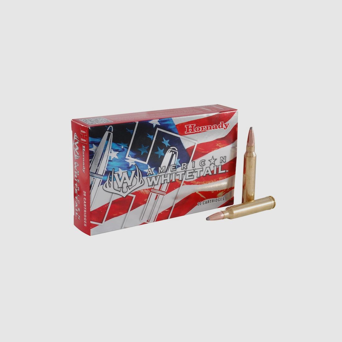 Hornady American Whitetail .300 Win. Mag. 180GR JSP 20 Patronen
