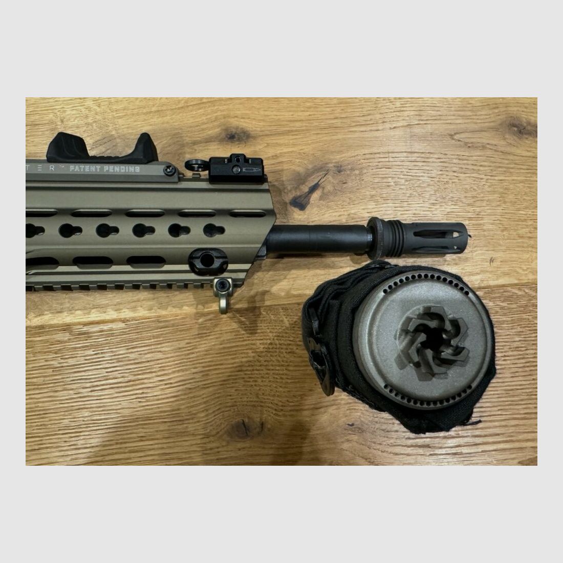 Heckler und Koch MR308 A3 Slimline 13" sand mit Antimatter Scopeswitch