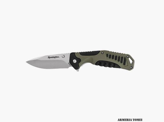 Messer – REMINGTON – Schwarz/Grün mit Klinge aus Edelstahl 8,2 cm
