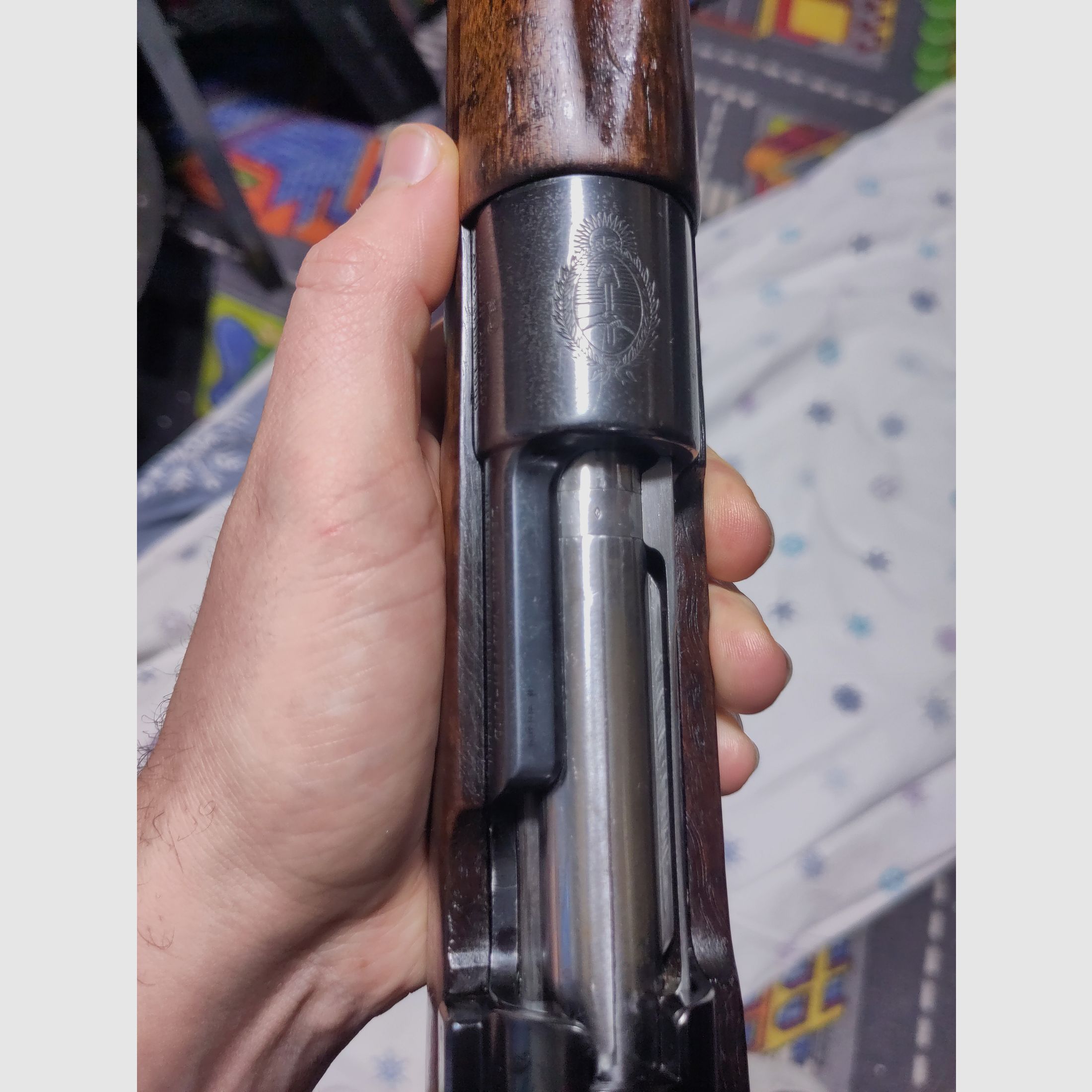 Carabina de caballería argentina Mauser Modelo Argentino 1909, fabricación DWM