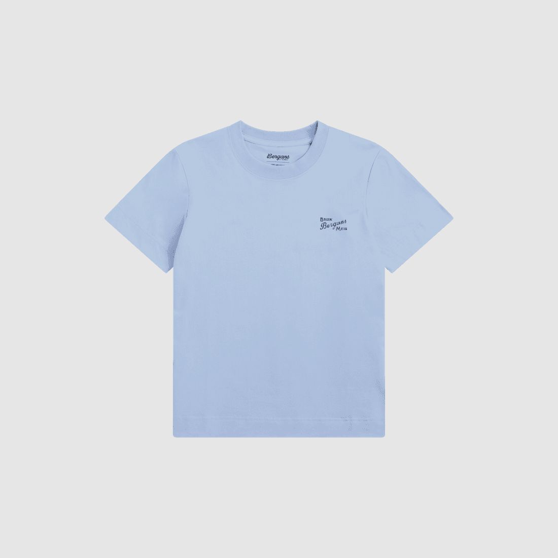 Bergans Graphic Cotton Tee Kobiety Cool Blue/Navy Blue Bruk Bergans XS
