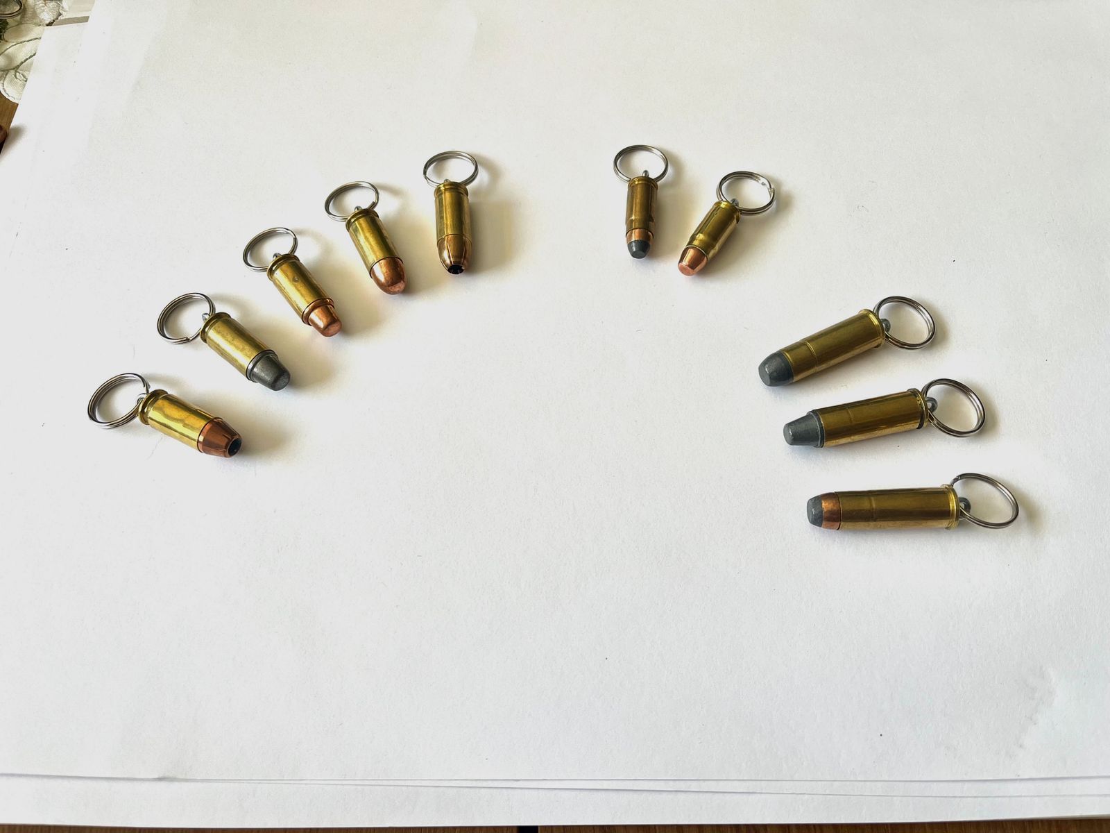 ••• Verschillende cartridges - sleutelhanger pistool •••, afbeelding 5 van 11