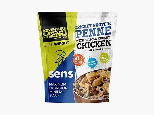 Adventure Menu Adventure Menu SENS Grigliare Penne Proteiche con Pollo