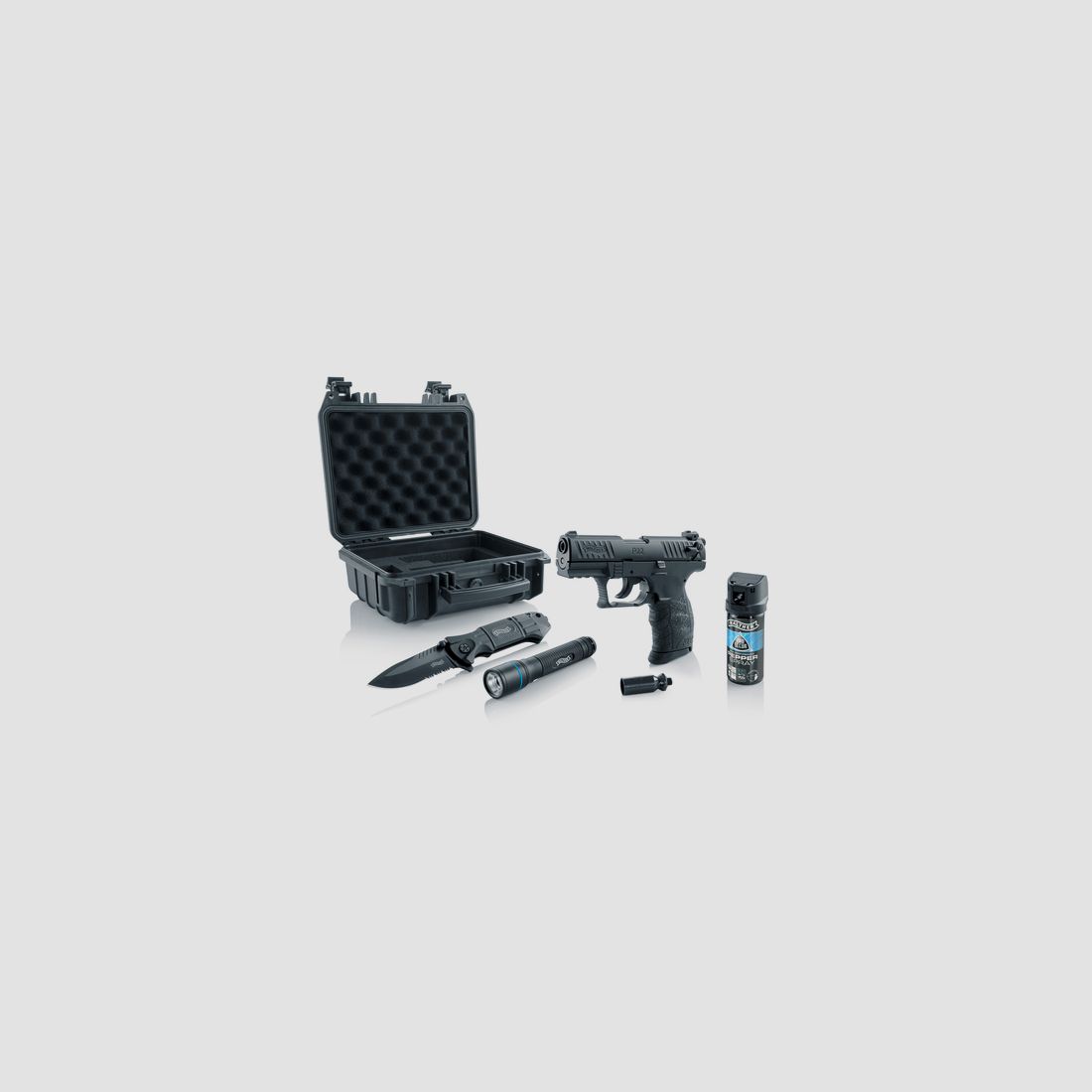 Walther P22Q "Ready 2 Defend" Kit Schreckschuss