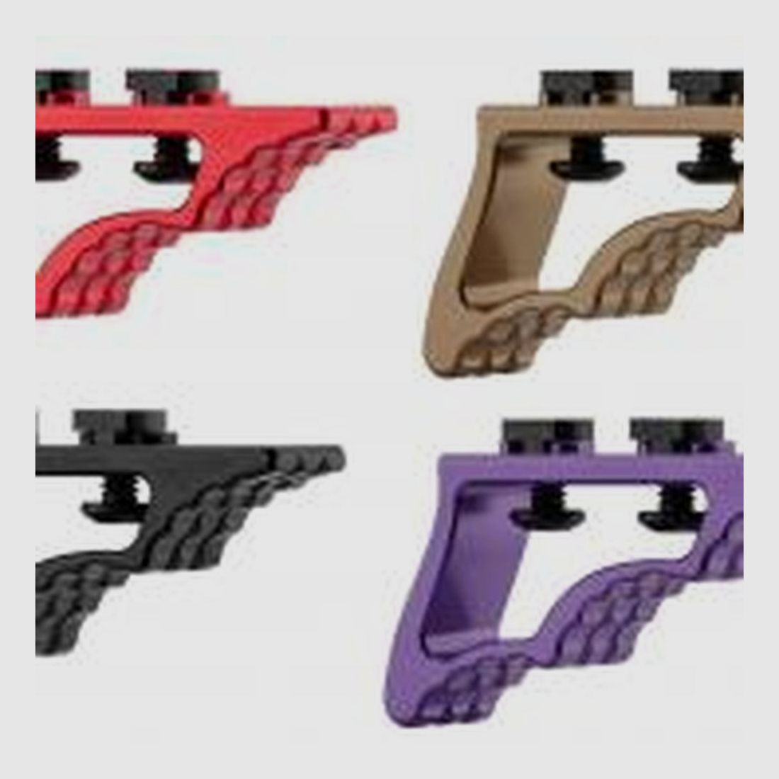 BO Manufacture Winkelgriff Tan - Verstärktes Aluminium - Optimale Ergonomie - Kontrolle und Präzision im Gelände, Bild 3 von 4
