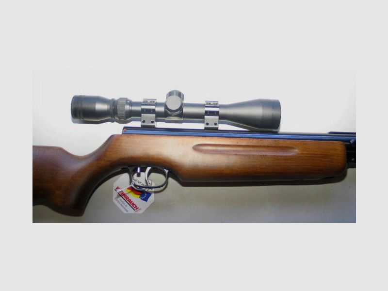 Weihrauch HW 35 mit Schalldämpfer und ZF 3-9x40 - eingeschossen !