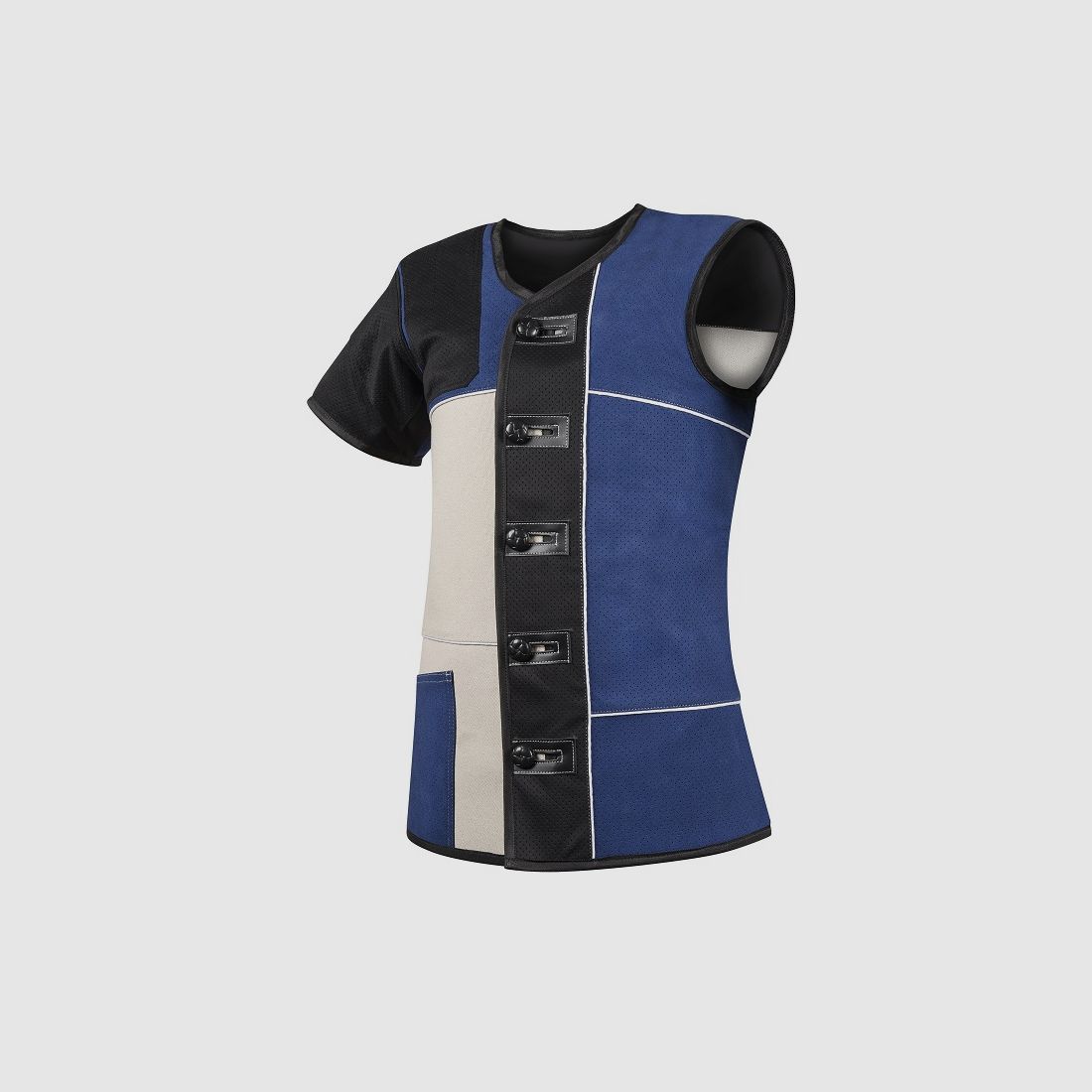 AHG-Anschütz Auflageweste Club Damen Schießjacke Leinen