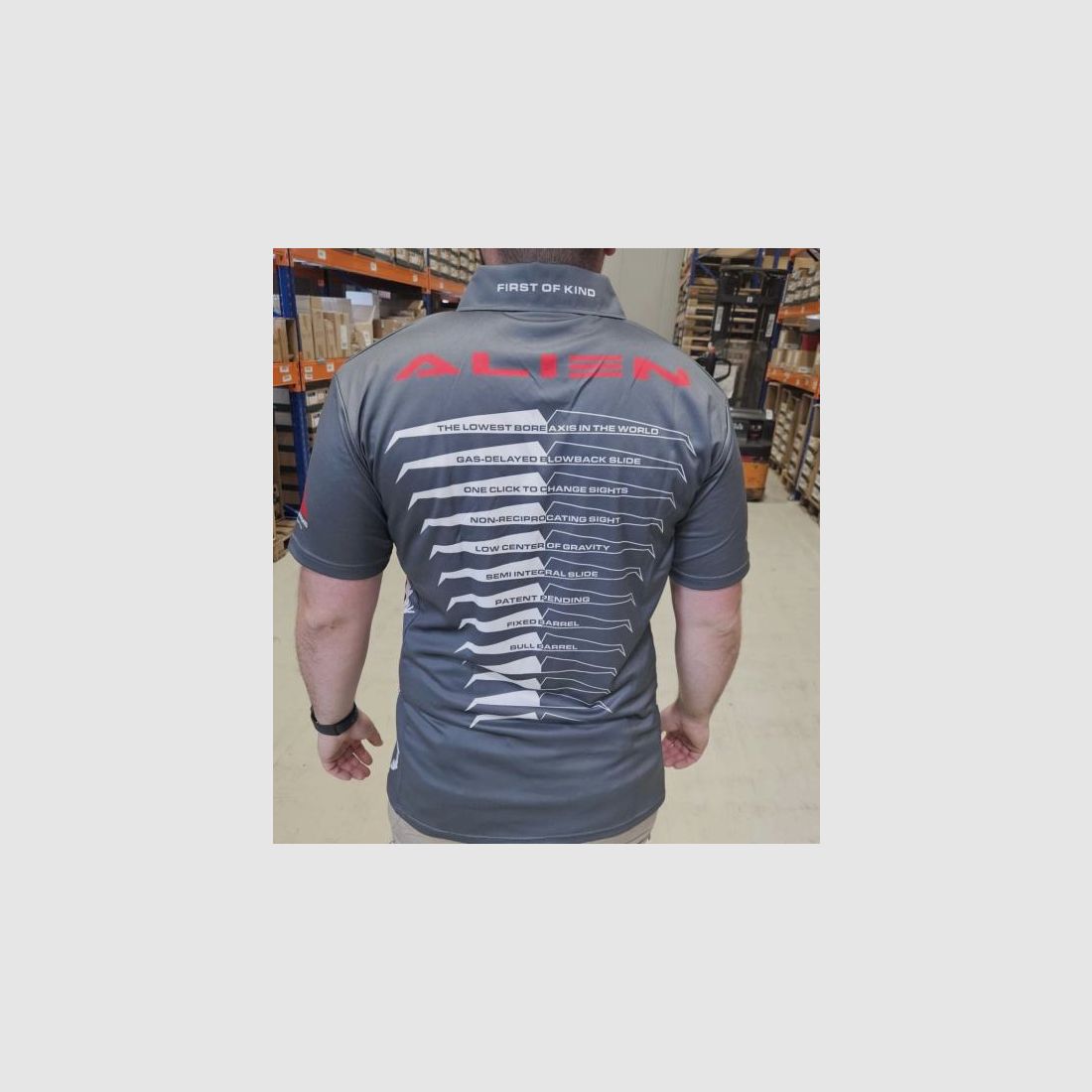 Laugo Arms Fan-Artikel T Shirt Jersey Dark Grey Gr. M