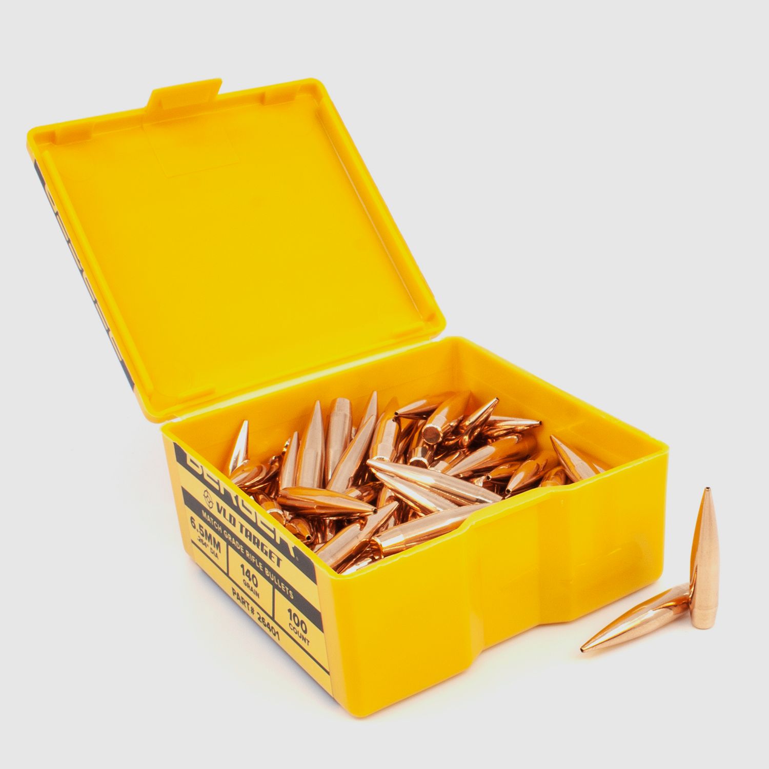 Proiettile Berger 6,5mm/.264 VLD Target 140GR 100 pezzi