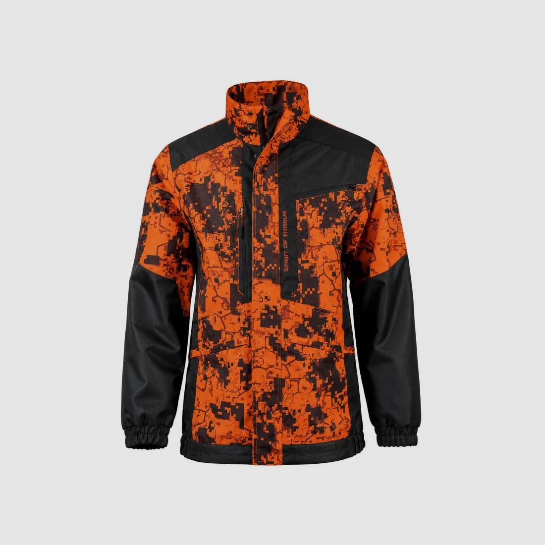 Veste traque femme Spirit polyester digital camo orange XS à 2XL, image 6 sur 12