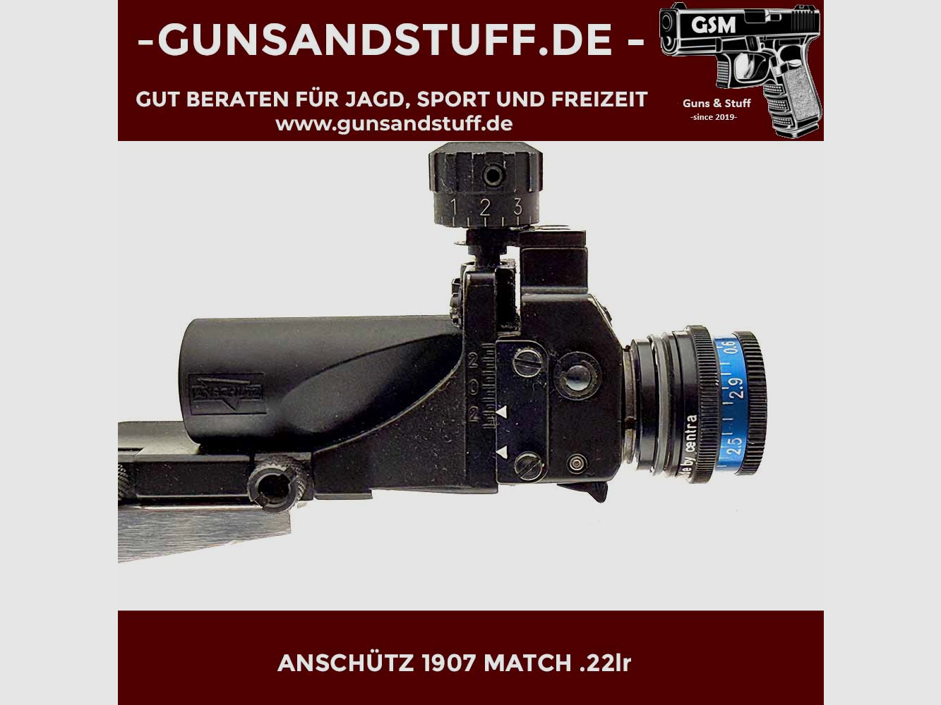 ANSCHÜTZ 1907 MATCH .22lr