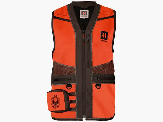 Härkila Weste Wildboar Pro Blaze (Orange Blaze/Brown)