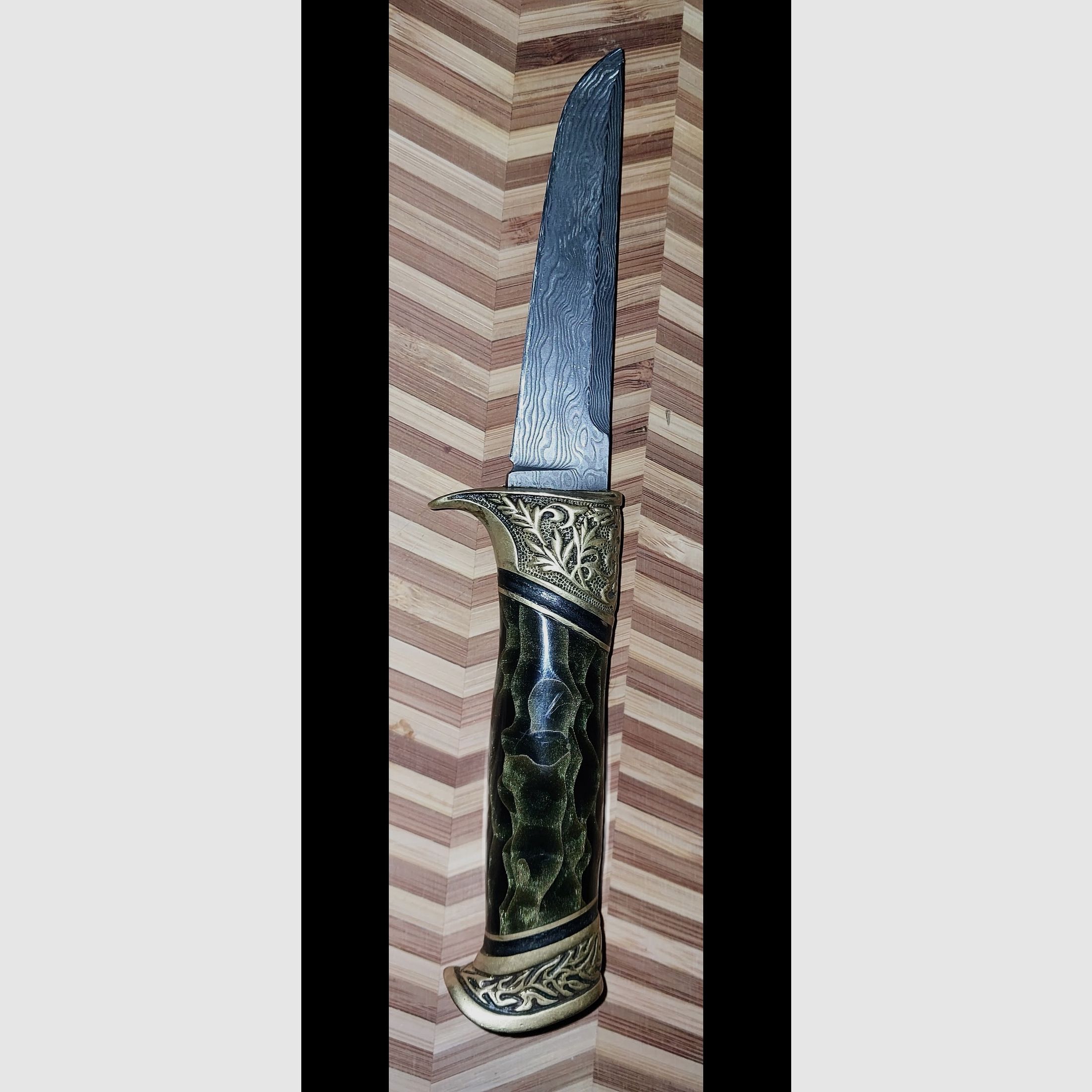 Einzelstück- wunderschönes von Hand gefertigten Jagdmesser, Bild 4 von 11