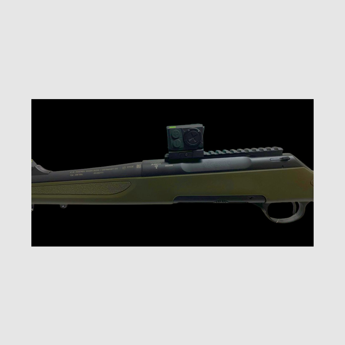 0€ Versand " Neuware "  Paketangebot: Haenel Jaeger 10 Frankonia Sondermodell Kal. 308  Win mit Alpen Optics Reflexvisier Argus LT Red Dot 1 x 20 x 18 