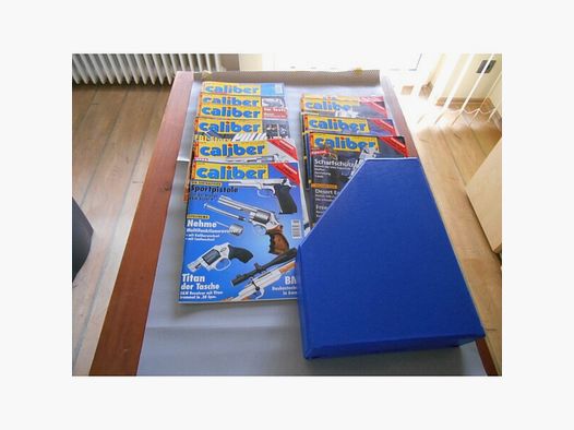 Caliber Zeitschriften mit Schuber, Jahrgang 1999