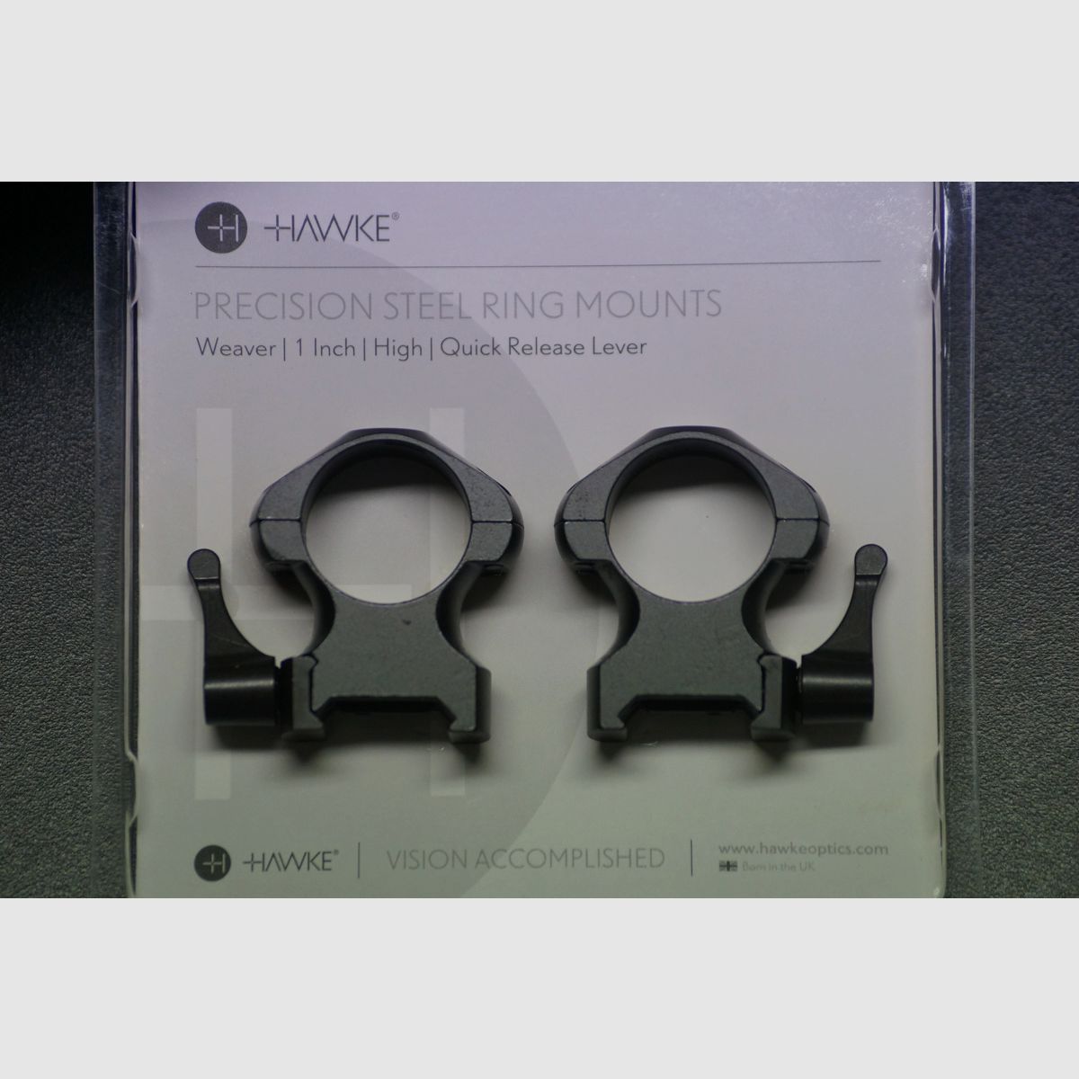 Hawke Montagering Precision Steel 1 Inch High, Bild 1 von 3