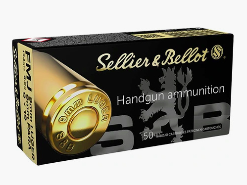 S&B Kaliber 9 mm Luger 124 gr/8,0g FMJ - 1000 Schuss