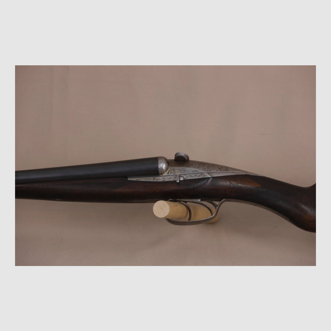 Darné; St. Etienne Side-by-Side Shotgun with Subtle Engraving