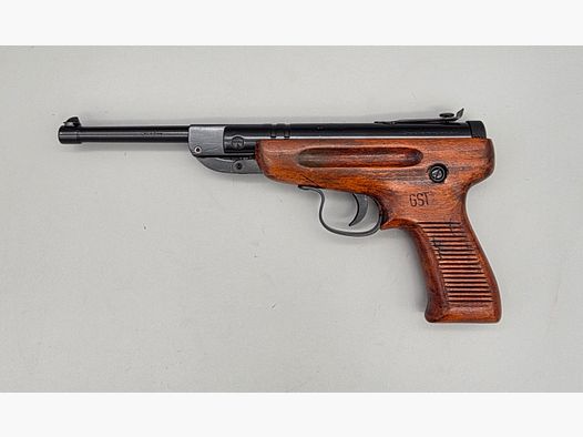 Restaurierte Luftpistole Haenel LUP54 selten zu finden Knicker Pistole GST LUP 54