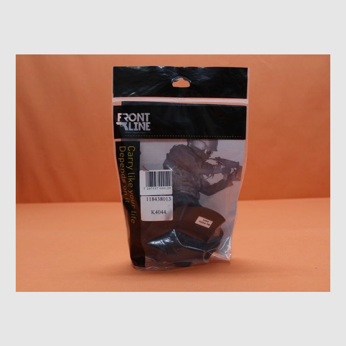 Front Line Walther P99/ PPQ: Front Line Holster Open Top Kydex black (adjustable) for belt up to 45mm