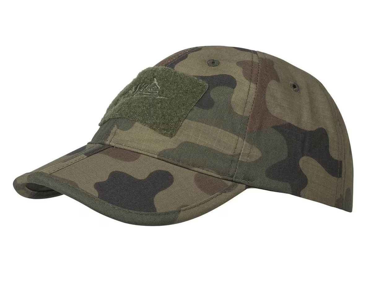 Baseball cap Folding Cap Helikon - PL Woodland WZ93