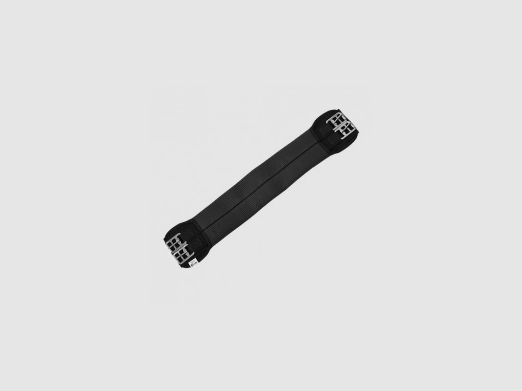 Sangle courte en plastique souple noire, image 1 sur 2