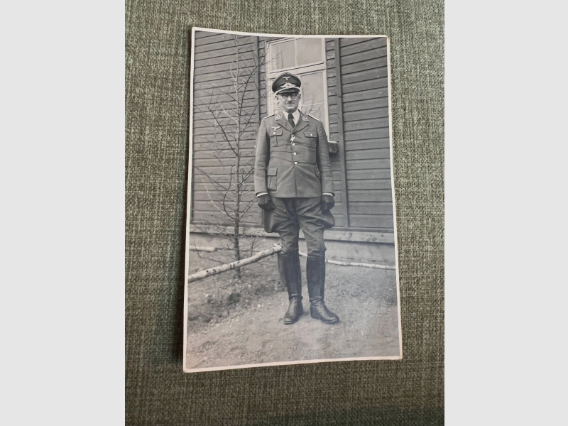 Wehrmacht Luftwaffe originales Foto Offizier WW2 Top Zustand kein Repro RAR