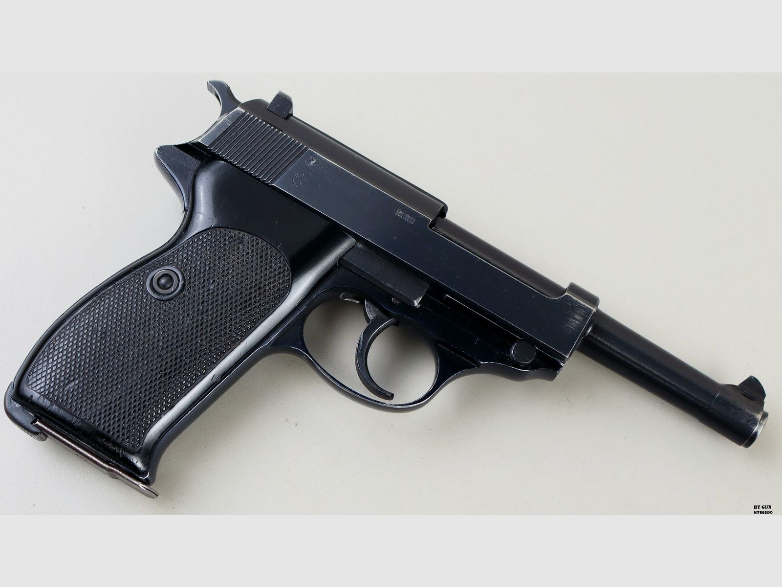 Pistole Manurhin Walther mod. P1 Bundeswehr cal. 9×19 matr. 240675, Bild 4 von 9