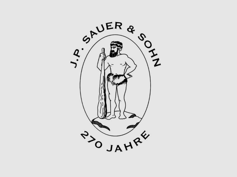 Sauer Aufkleber Mann mit Keule