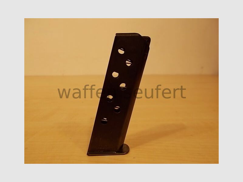 Original Pistolentasche mit PP Manurhin Magazin 7,65