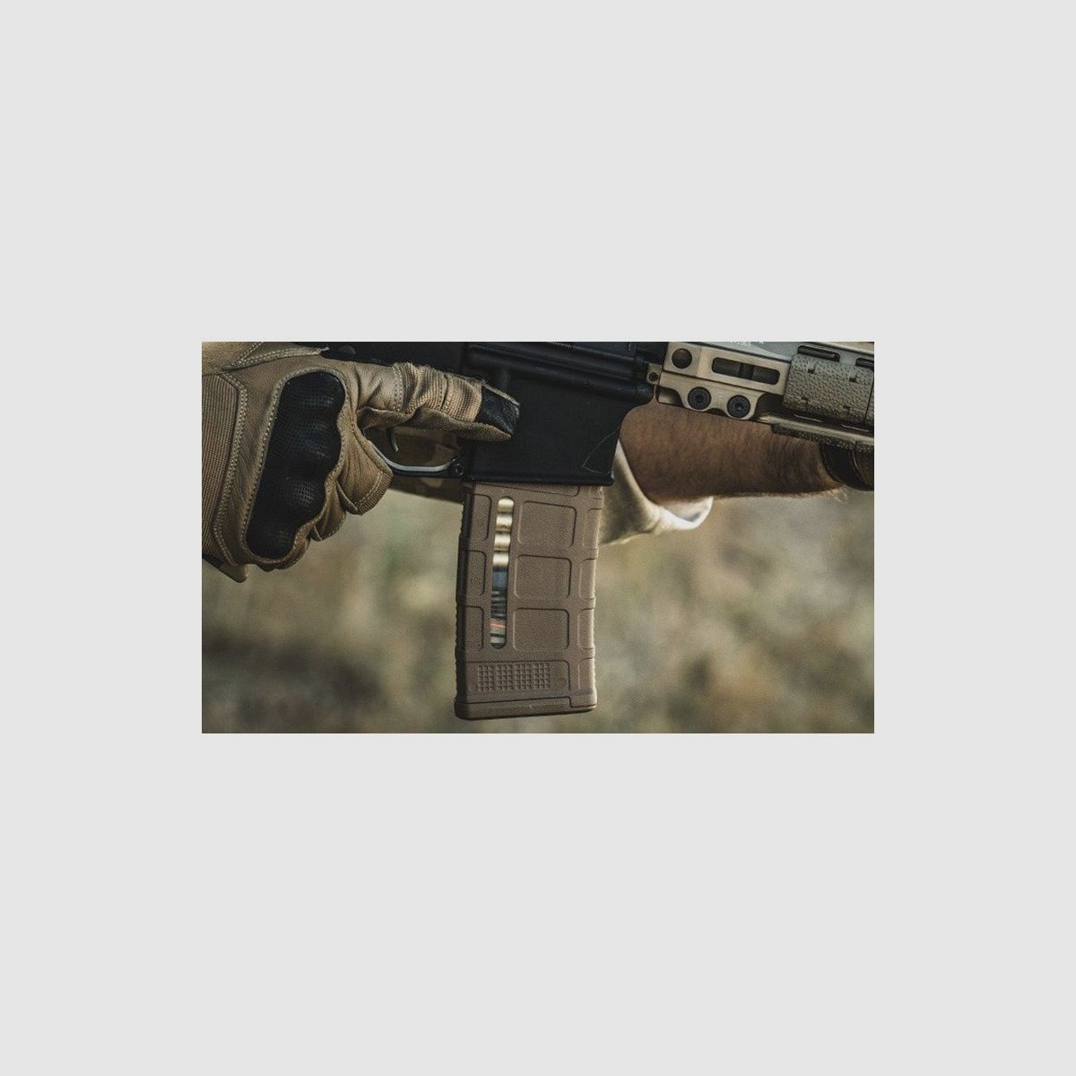 Magpul - Magazynek z okienkiem PMAG 30 Gen. M3 AR15 Window - FDE - MAG556-MCT, zdjęcie 3 z 5
