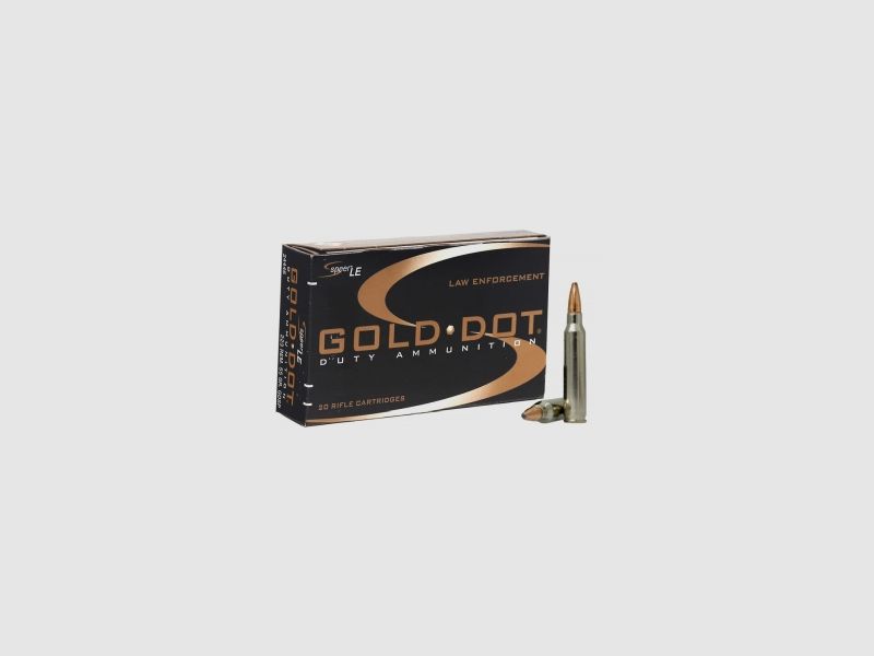 Speer Gold Dot .223 Rem. 55GR GDSP 20 Patronen