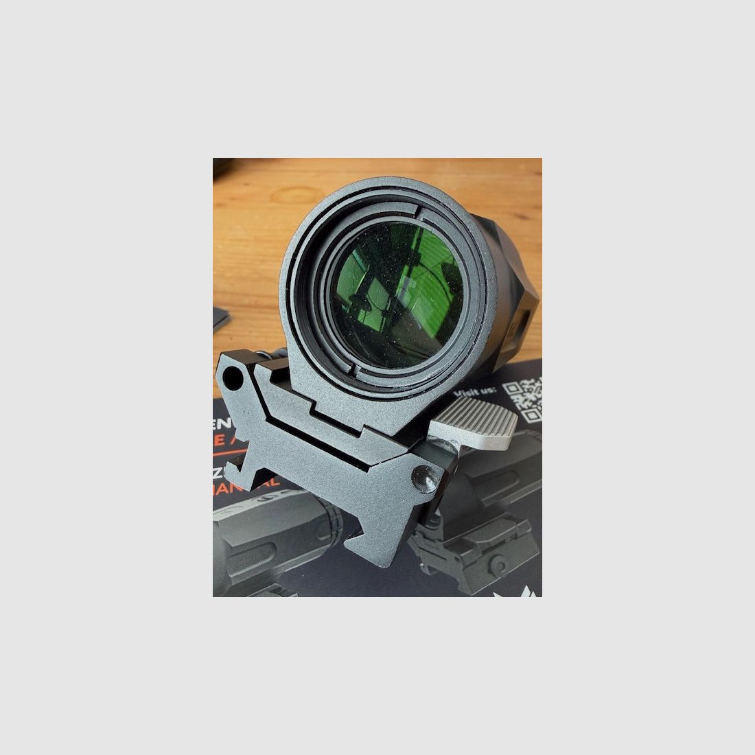 +++toptoptop Falke Set: LE QL Gen 2 Reflexvizier & B5X Vergroter (5-voudig) – Topstaat+++