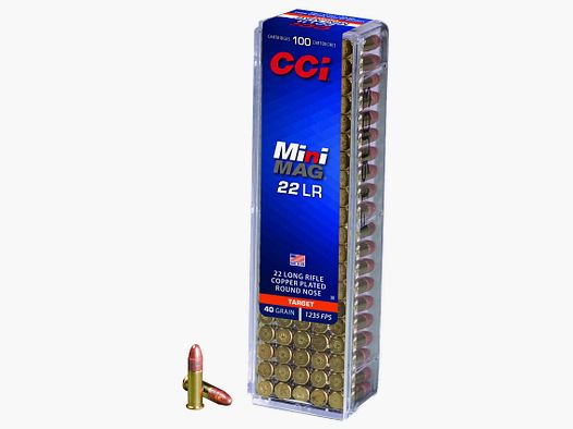 22LR CCI MINI MAG TARGET CPRN (Packung mit 100)