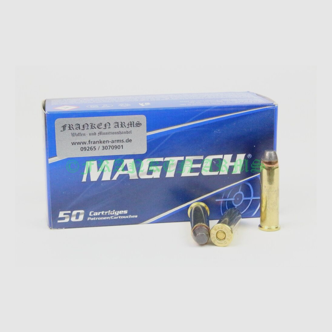 Magtech .357 Mag. SJSP Plat 158gr. 10,2g 50 pièces Prix dégressifs