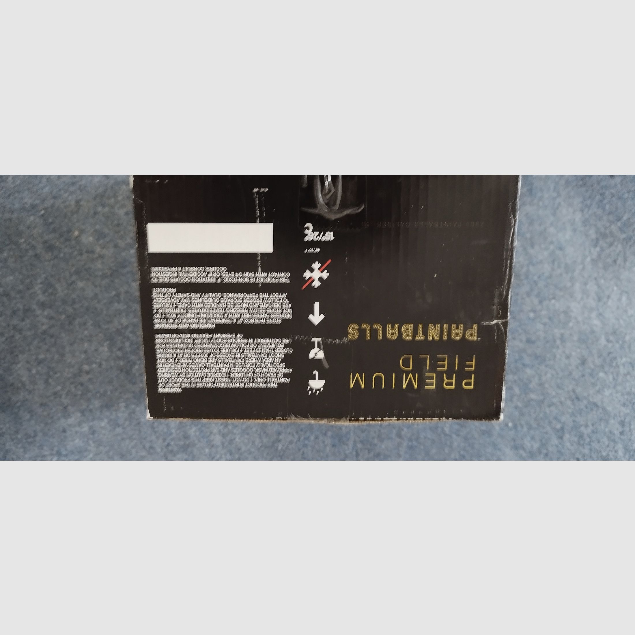 3x Box Paintballs Cal 68 - original verschweißt