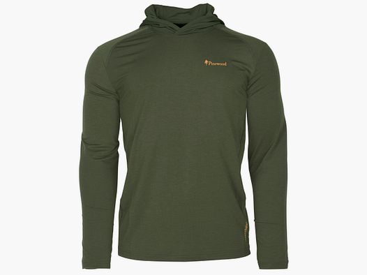 Pinewood Insectsafe Function Hoodie zielony mech
