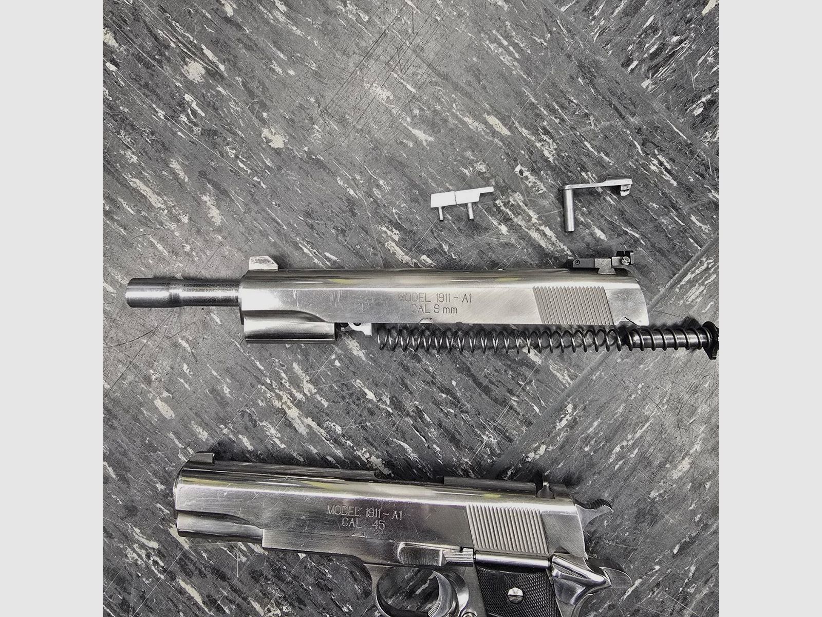 Springfield Armory 1911 – calibro .45 ACP e 9 mm Luger (sistema intercambiabile)