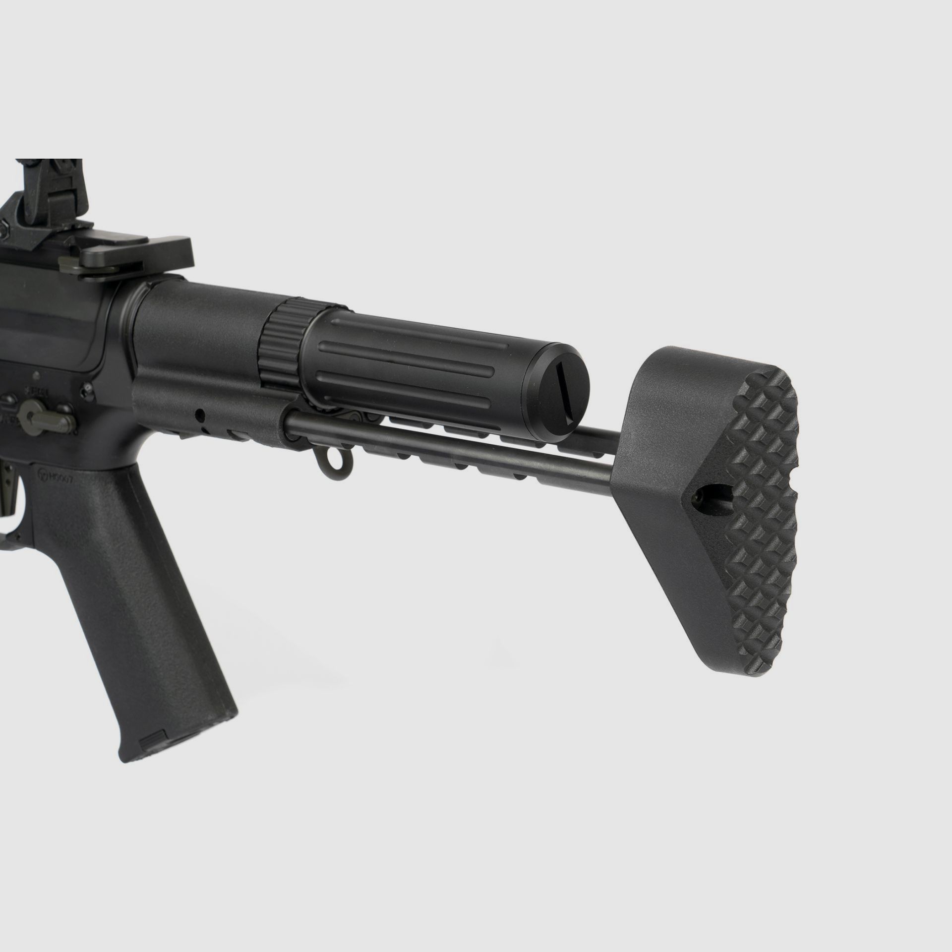 SONDERPREIS UVP 389.- € Ares Gel Blaster M-LOK 'S' Schwarz 8mm - SAEG - VOLLMETALL 2,4 Kg