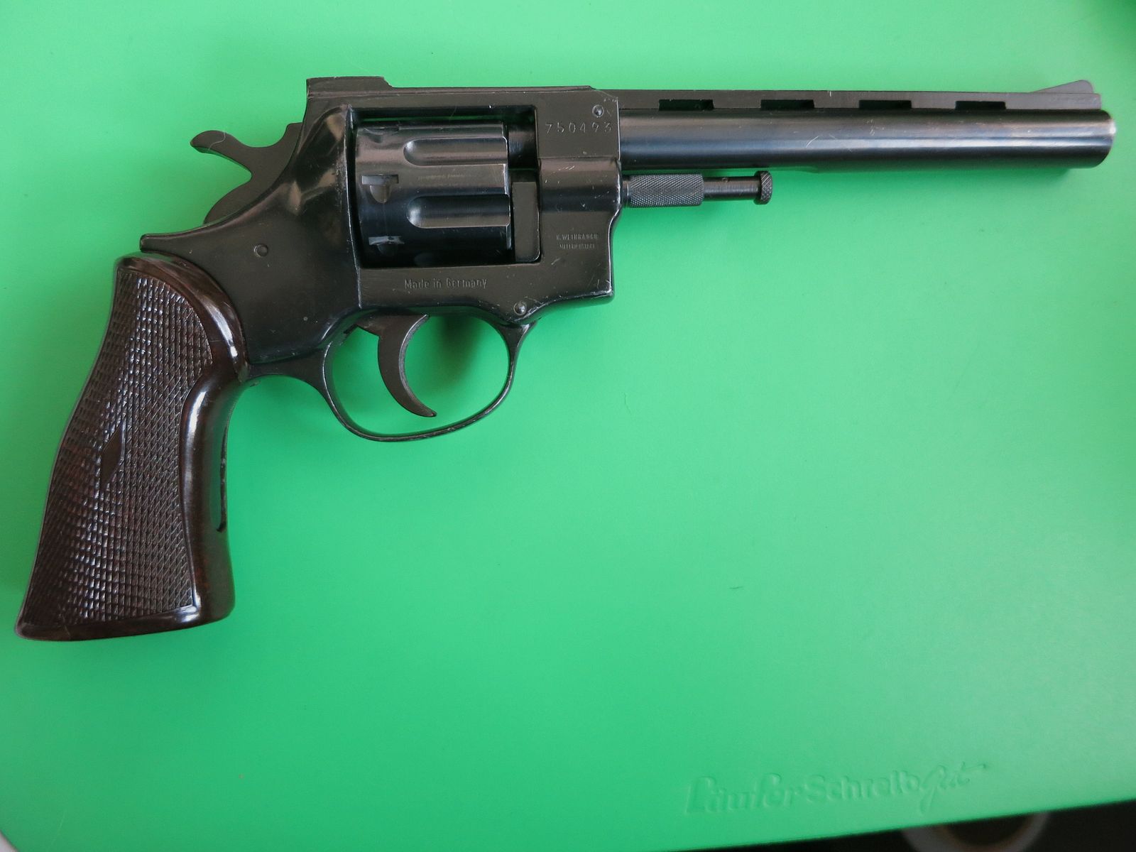 Weihrauch (Arminius) HW7, 7" barrel, .22lr, trap shooting and sport revolver #96