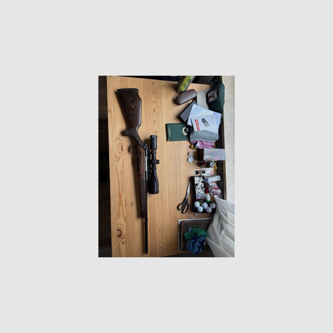 Haenel Repetierbüchse Jaeger NXT mit Zeiss Conquest V4 und Stalon Schalldämpfer