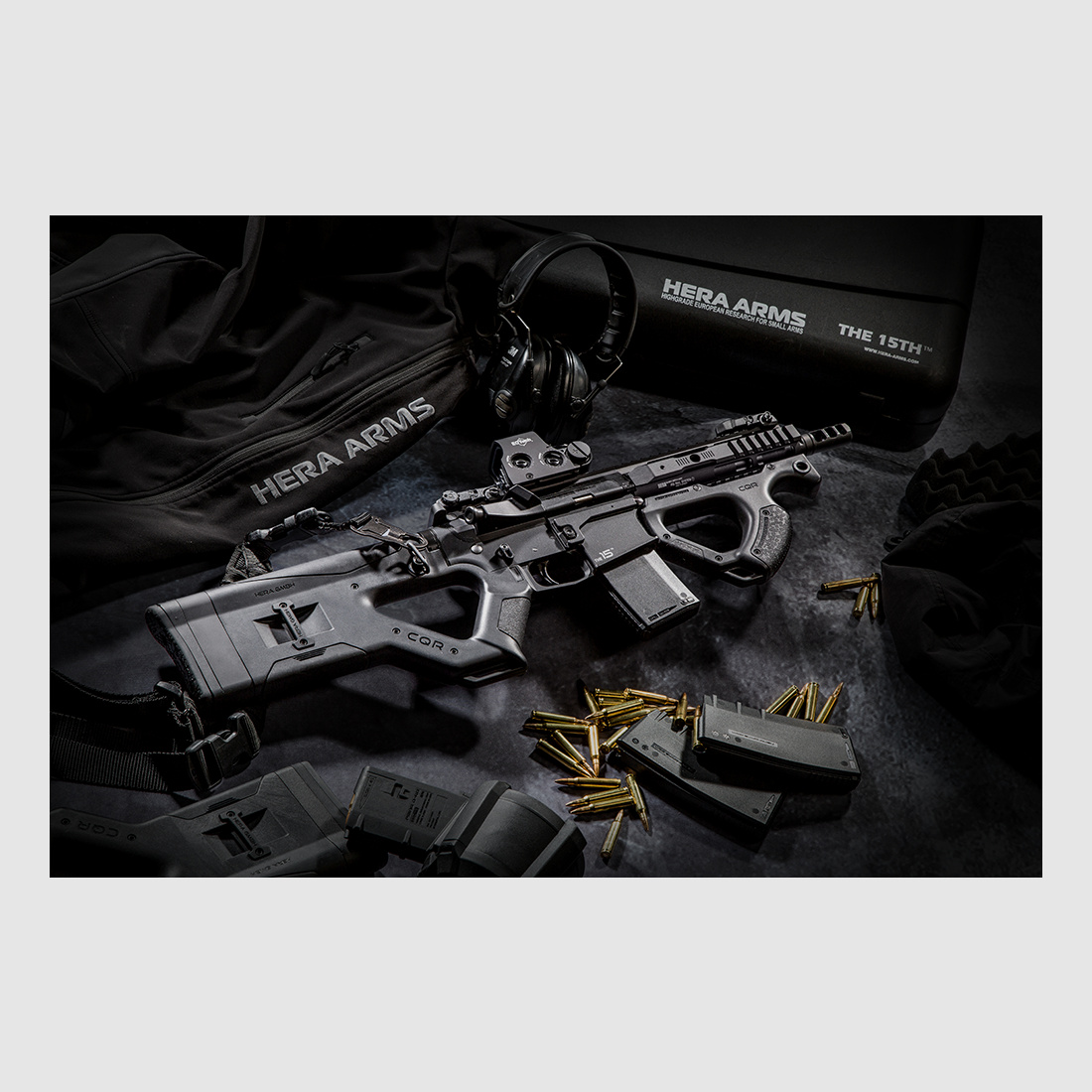 HERA CQR AR15 RIFLE STOCK GEN1 - Calcio fisso