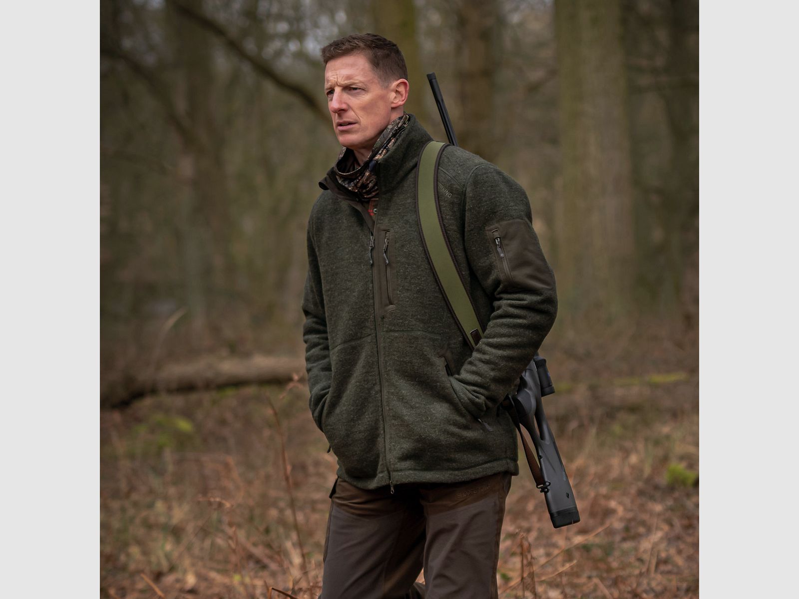 ShooterKing Forest Wollen Jas Bruin Heren, afbeelding 3 van 6