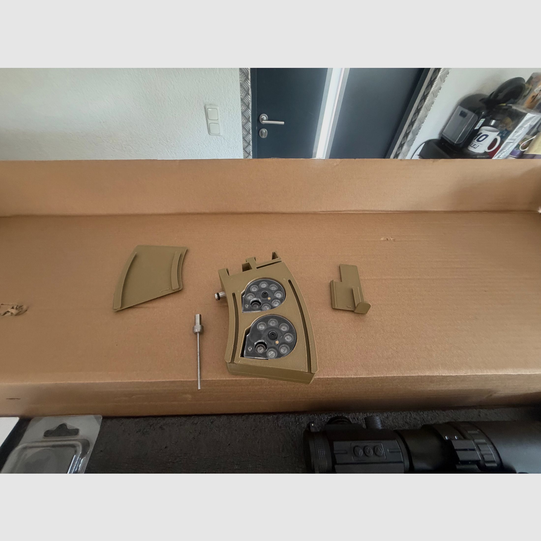 AEA HP-Max MK1 Cal .35 (9mm) F-Luftgewehr – Azione a pompa, RED-DOT + ingranditore, Configurazione tattica